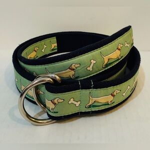 Vineyard Vines D Ring Dog and Bone Belt